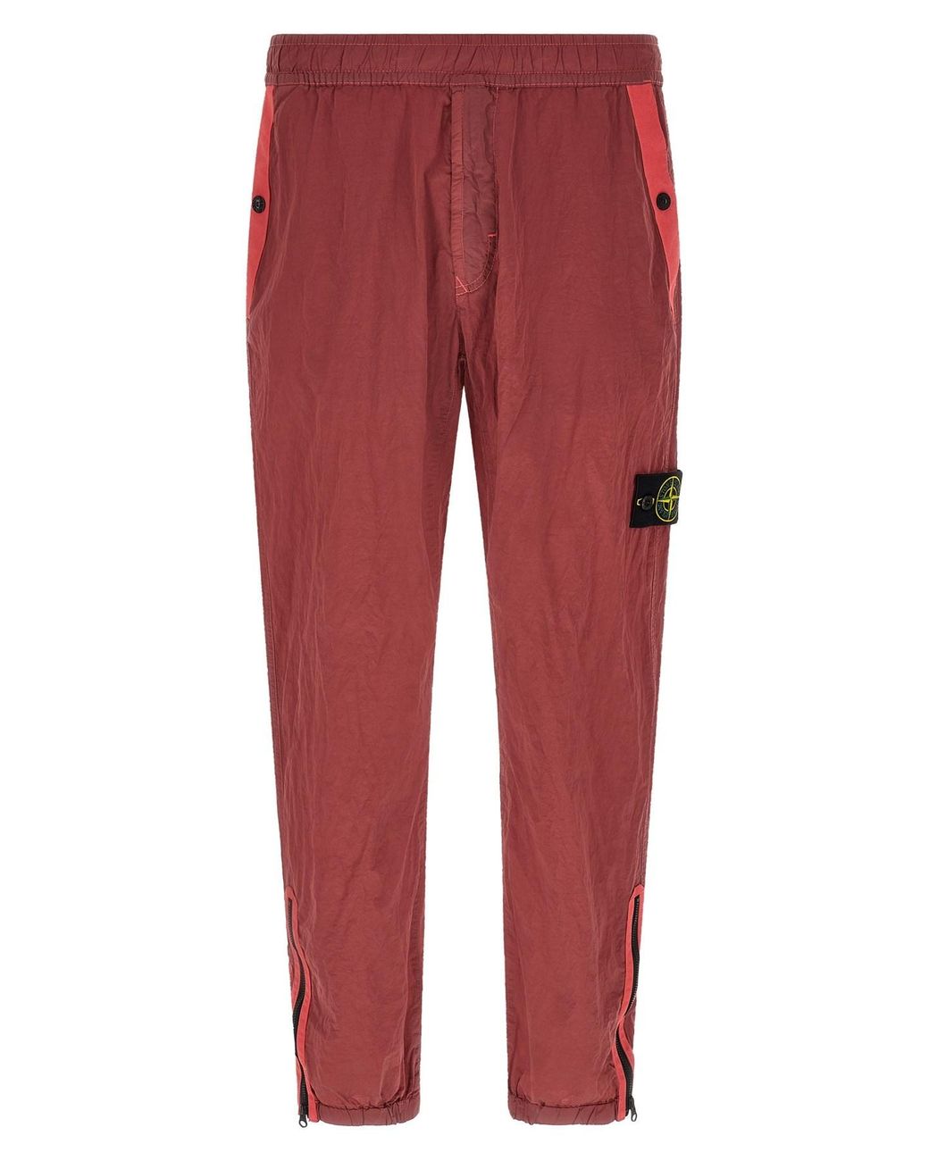 Stone Island Red '3100011' Joggers for men