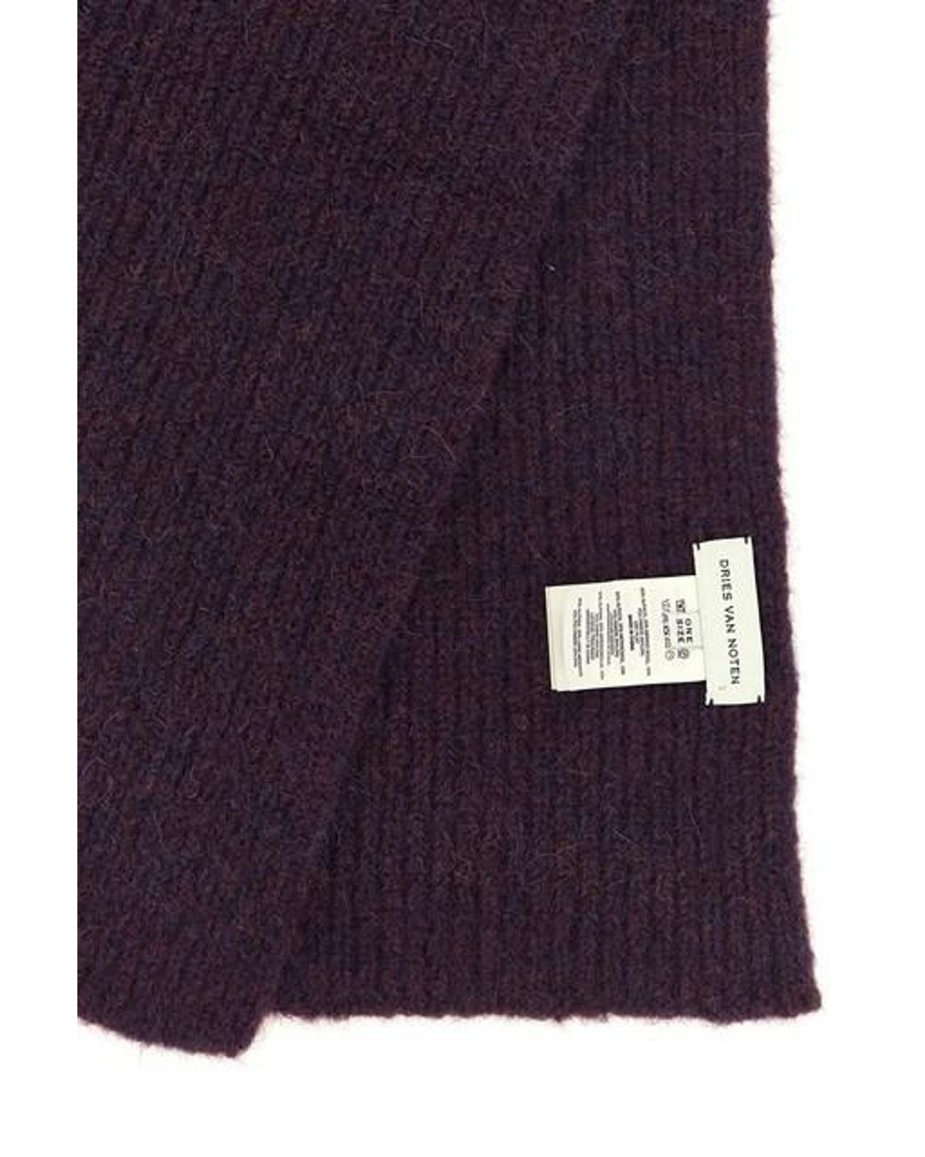 Sciarpa 'Moyson' di Dries Van Noten in Purple da Uomo