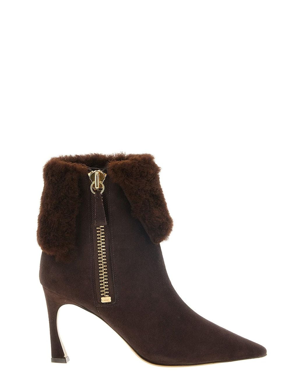 Alexandre Birman Brown 'Mirabela' Ankle Boots