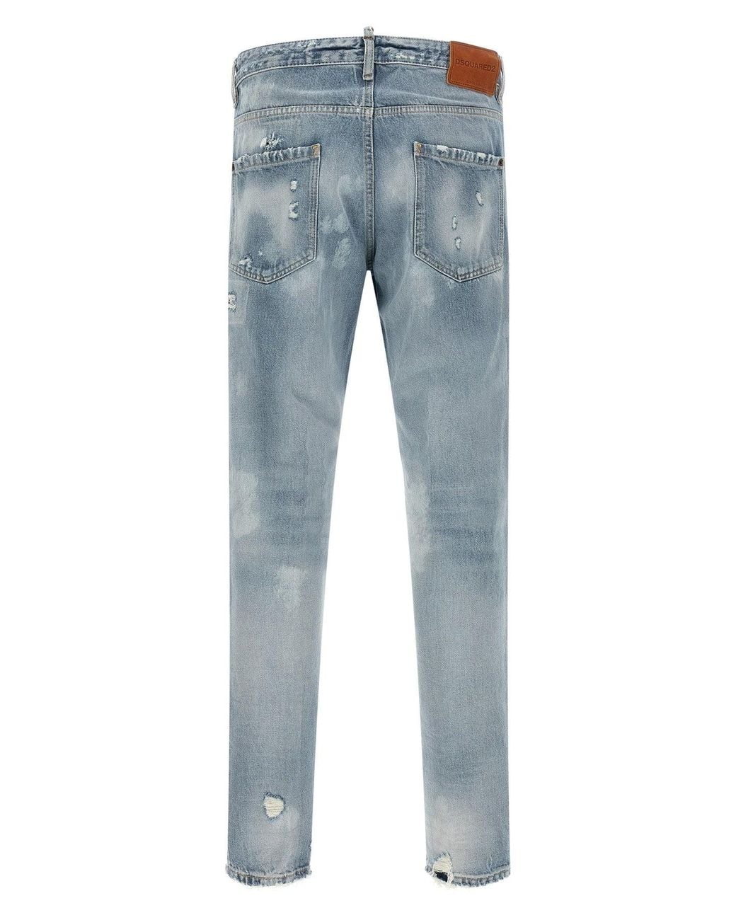 DSquared² Blue "Teddy" Jeans for men