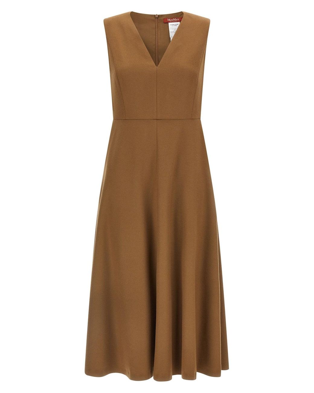 Max Mara Brown Curva Dress