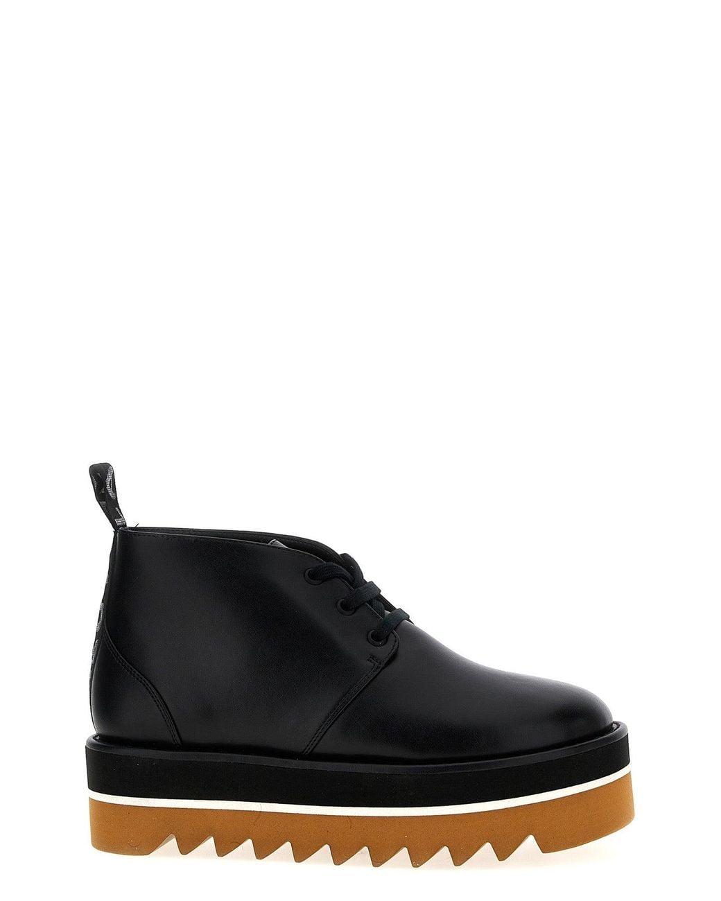 Stella McCartney Black Ankle Boots 'Sneakelyse Eco Alter Mat'