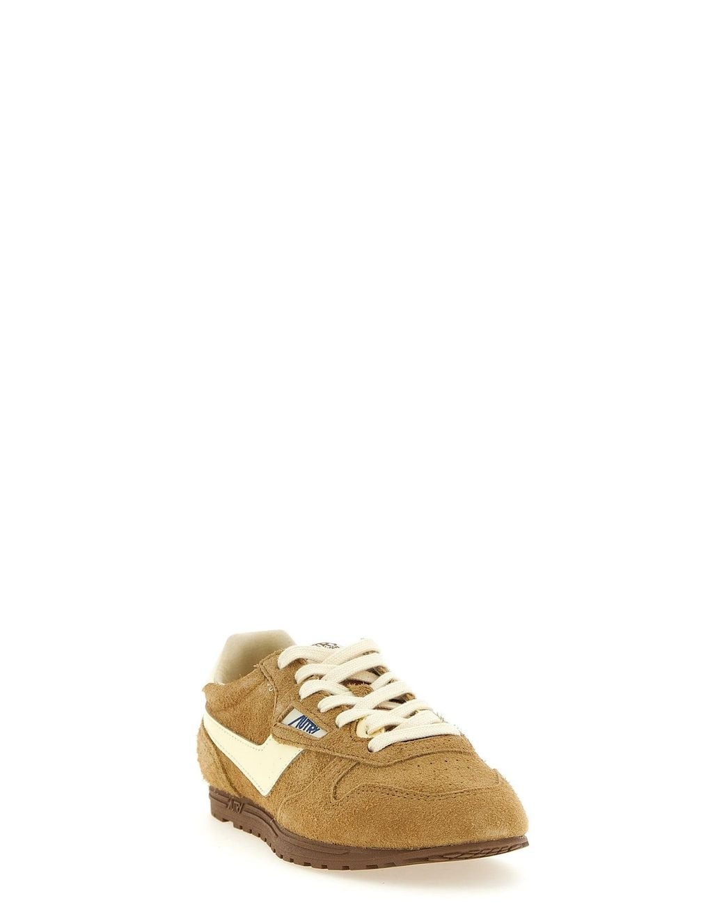 Autry Brown Windspin Low Sneakers