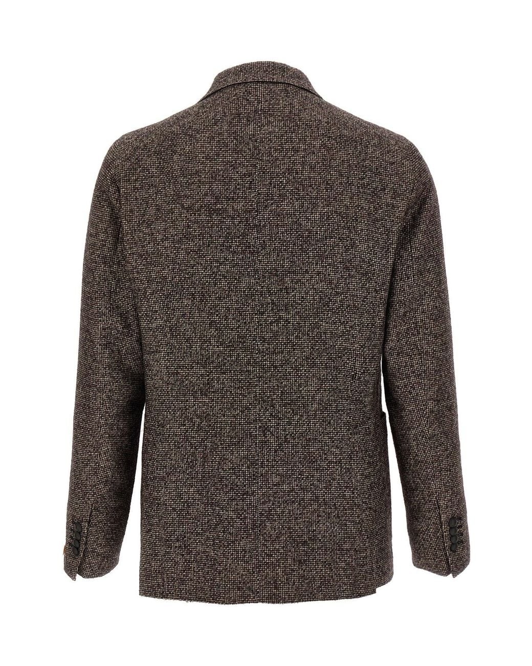Tagliatore Gray 'Double-Breasted' Blazer for men