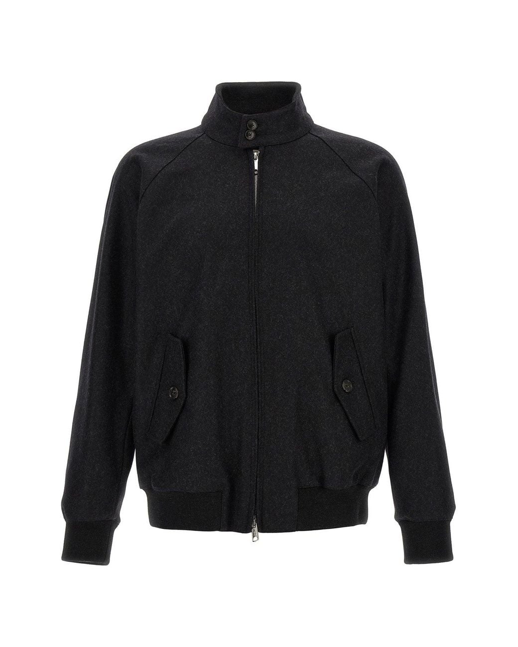Baracuta Black G9 Melton Jacket for men