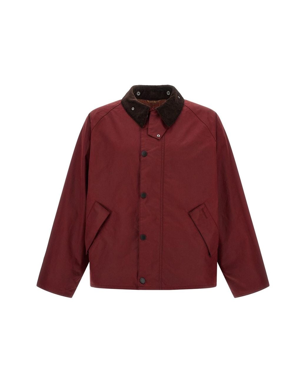 Barbour Red 'os Transport' Jacket for men