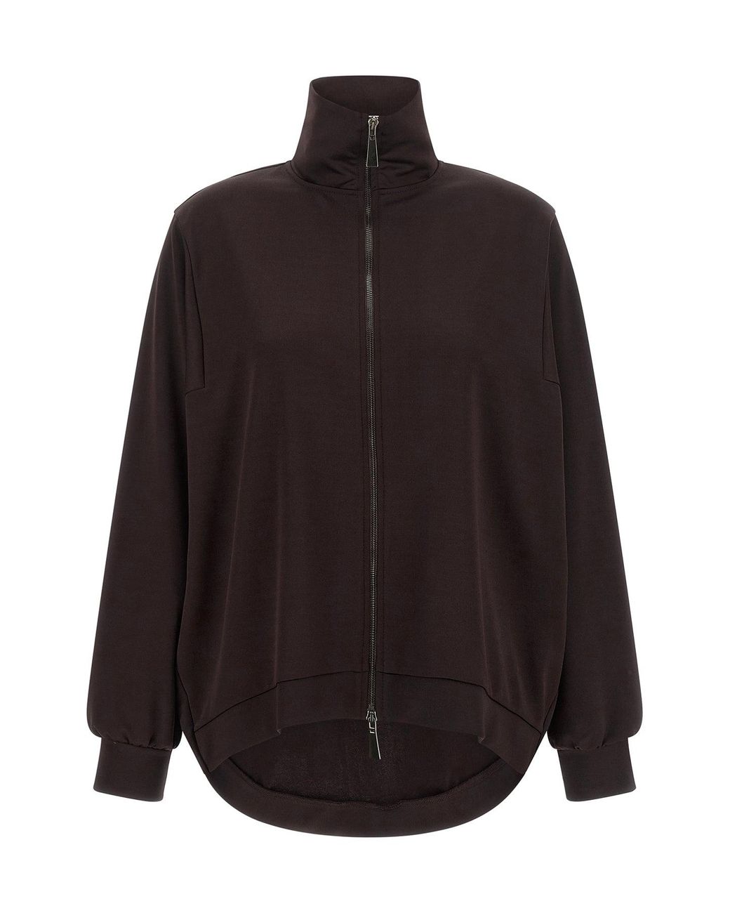 DI.LA3 PARI' Black Di. La3 Pari' Zipped Sweatshirt