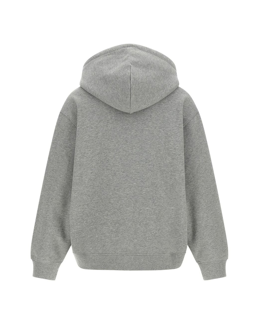 Carhartt Gray Hoodie With Two-Way Zipper