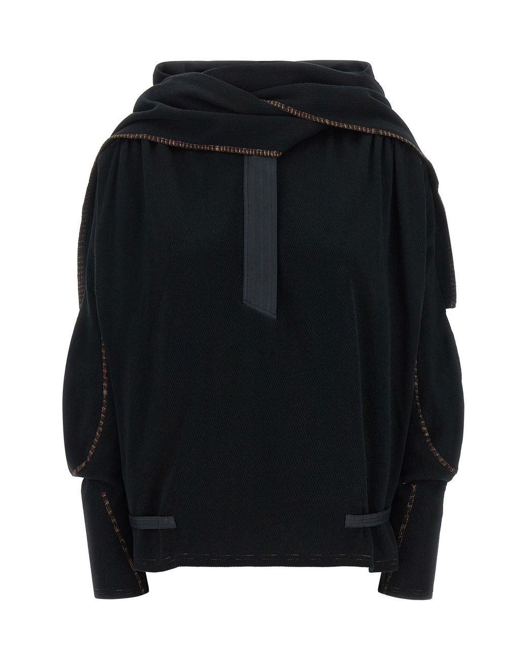 Kiko Kostadinov Black 'Petrel' Sweater