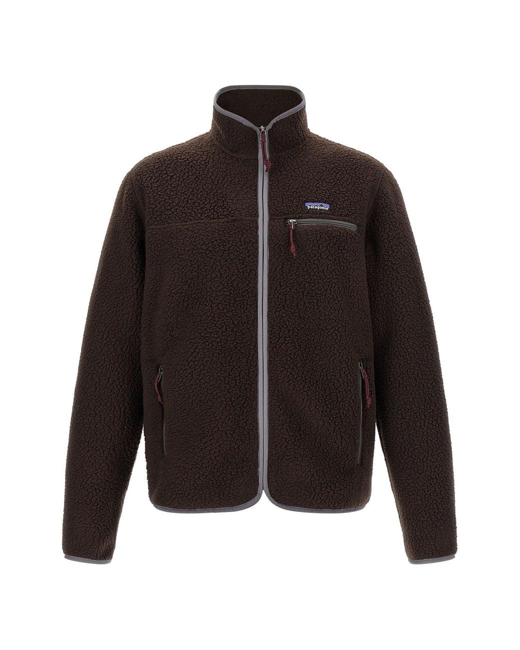 Patagonia Black Retro Fleece Jacket for men