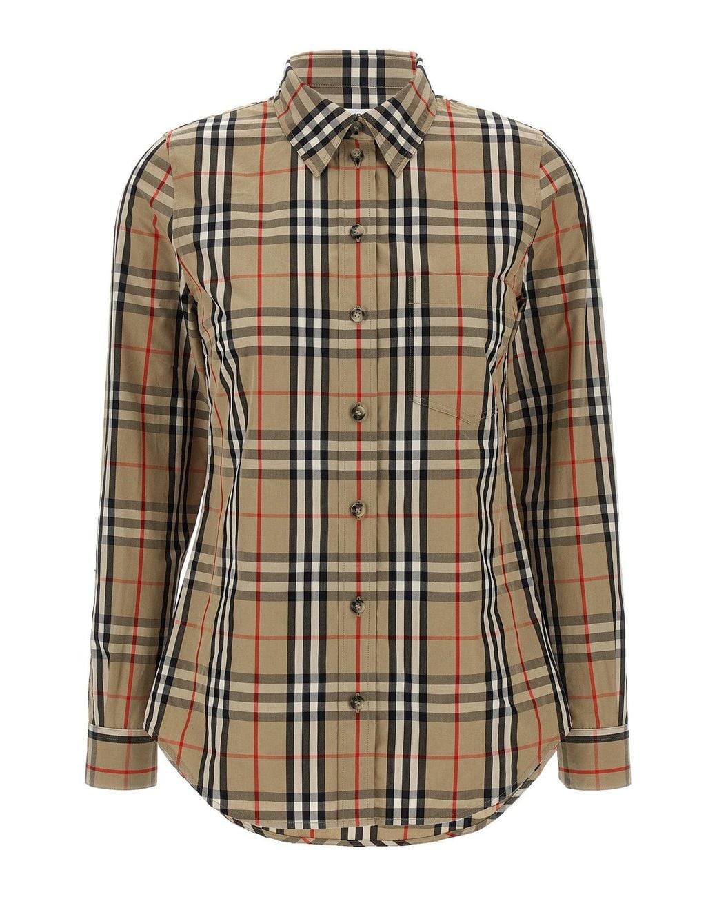 Camicia 'Lapwing' di Burberry in Natural
