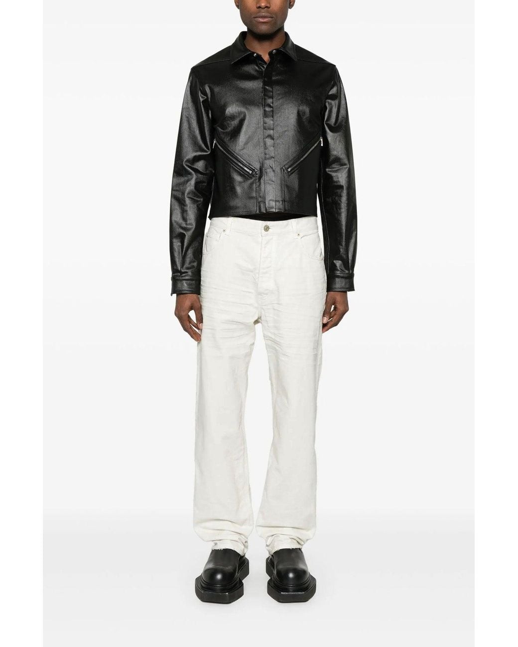 Balenciaga White Jeans 'Loose Fit'