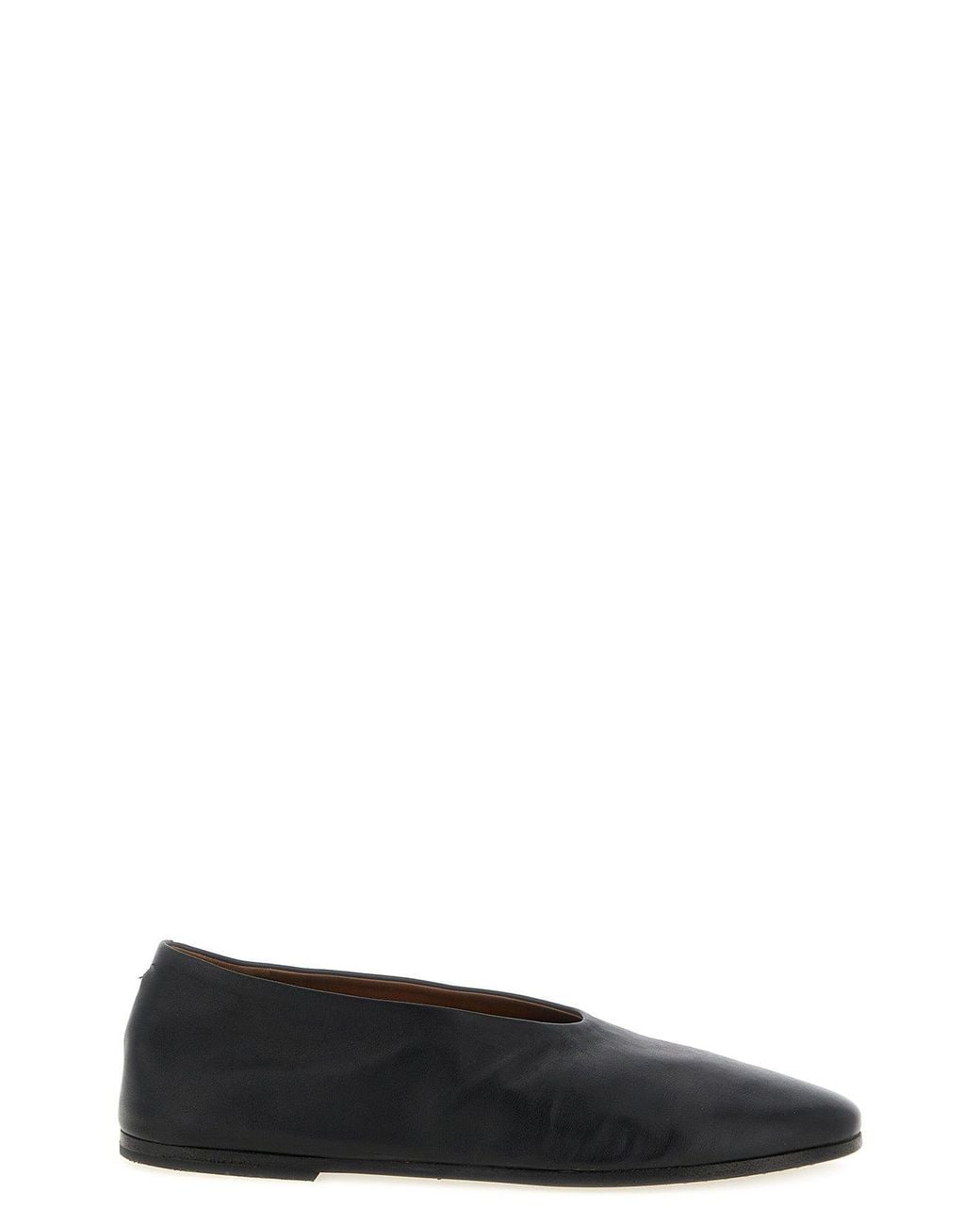 Marsèll Black Marsèll Ballerina With High Vamp