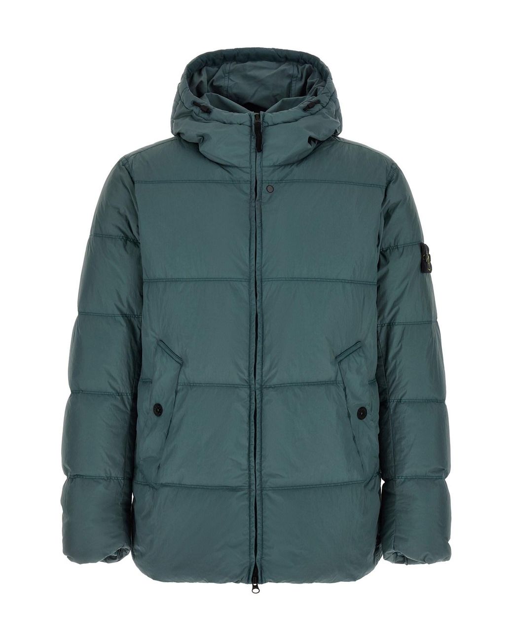 Stone Island Green '4100037' Down Jacket for men