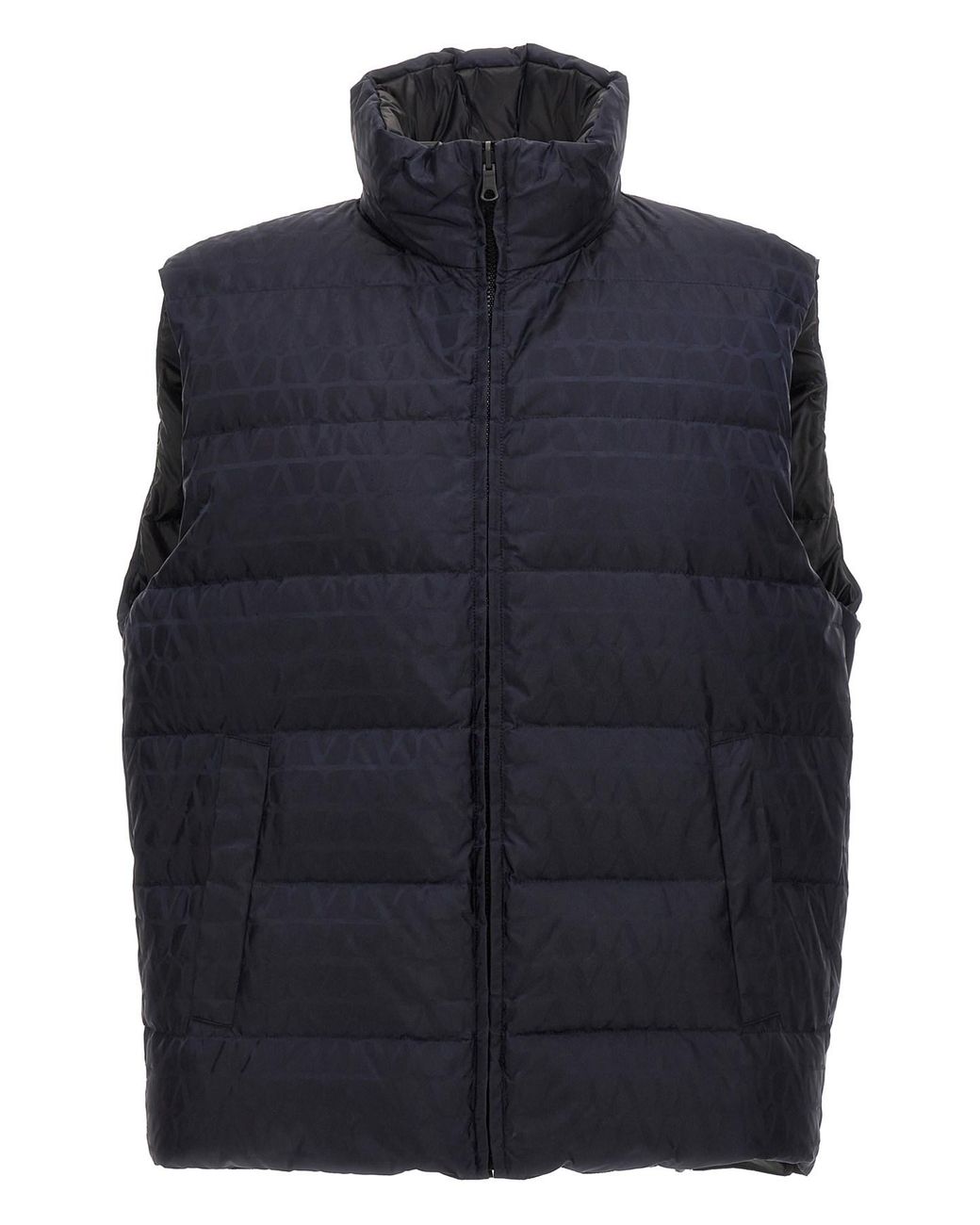 Valentino Garavani Blue 'toile Iconographe' Vest for men