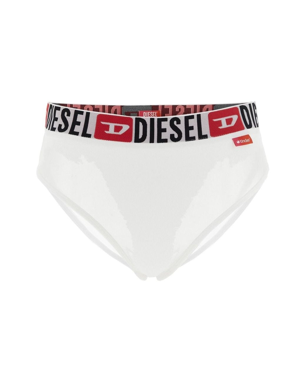 DIESEL White X Tinder 'pr-sam-d-core' Briefs