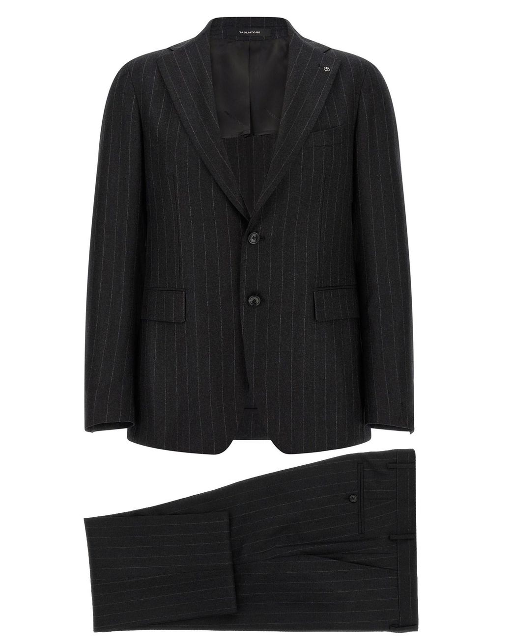 Tagliatore Black 'vesuvio' Dress for men