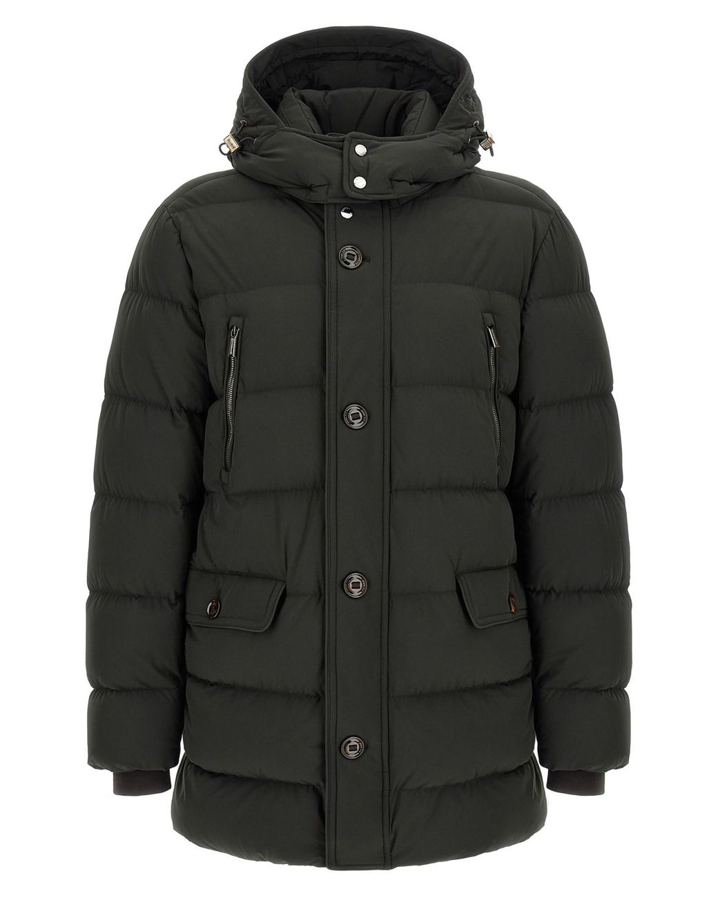 Moorer Black 'gorner-kn' Down Jacket for men