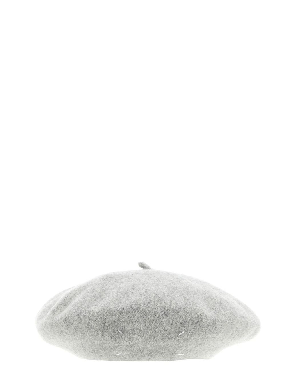 Maison Margiela White 'four Stitches' Cap