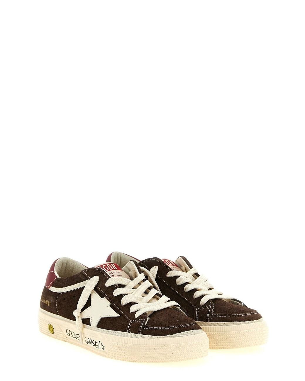 Golden Goose Deluxe Brand Brown May Sneakers for men
