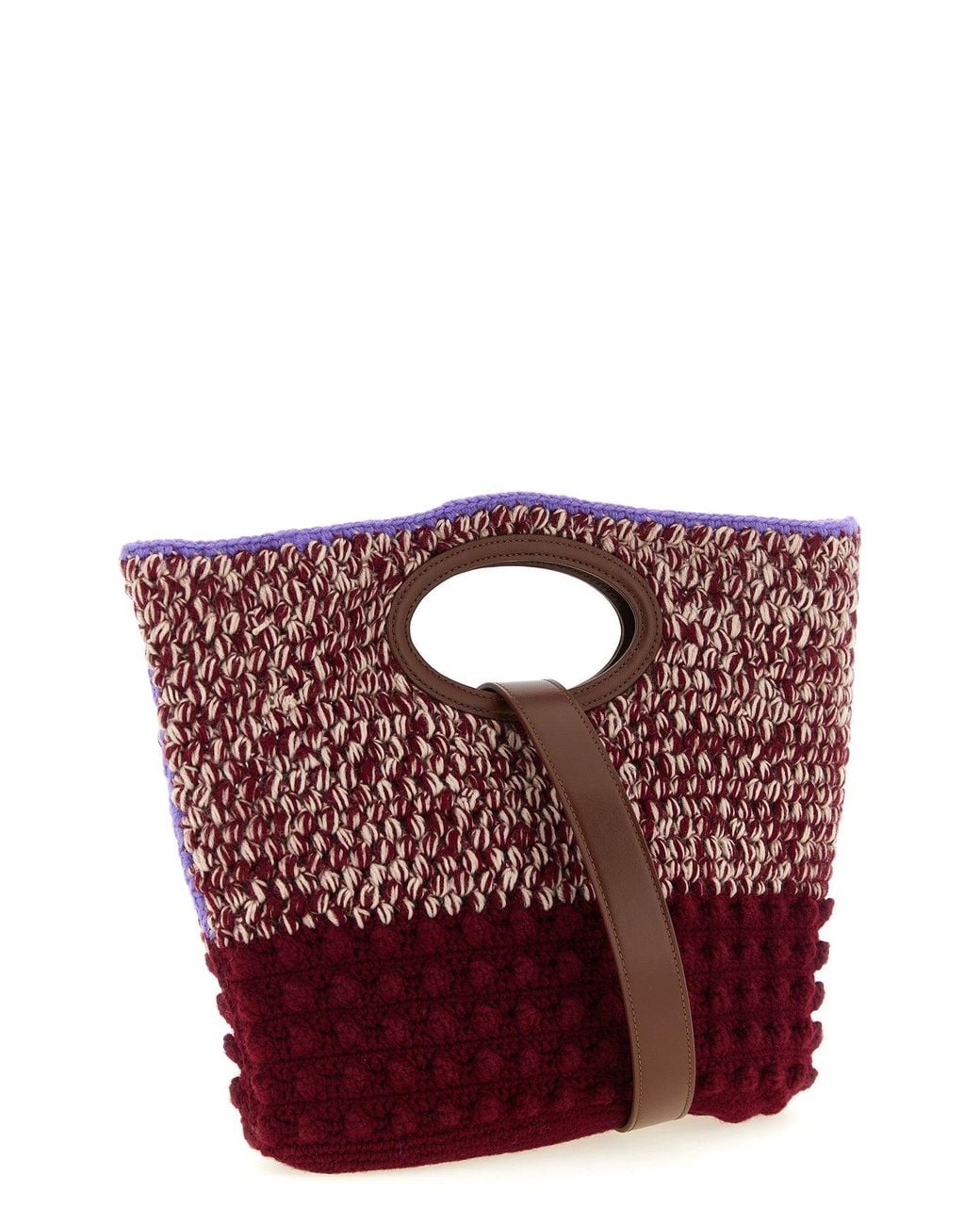 Marni Red Handtasche 'Knotty'