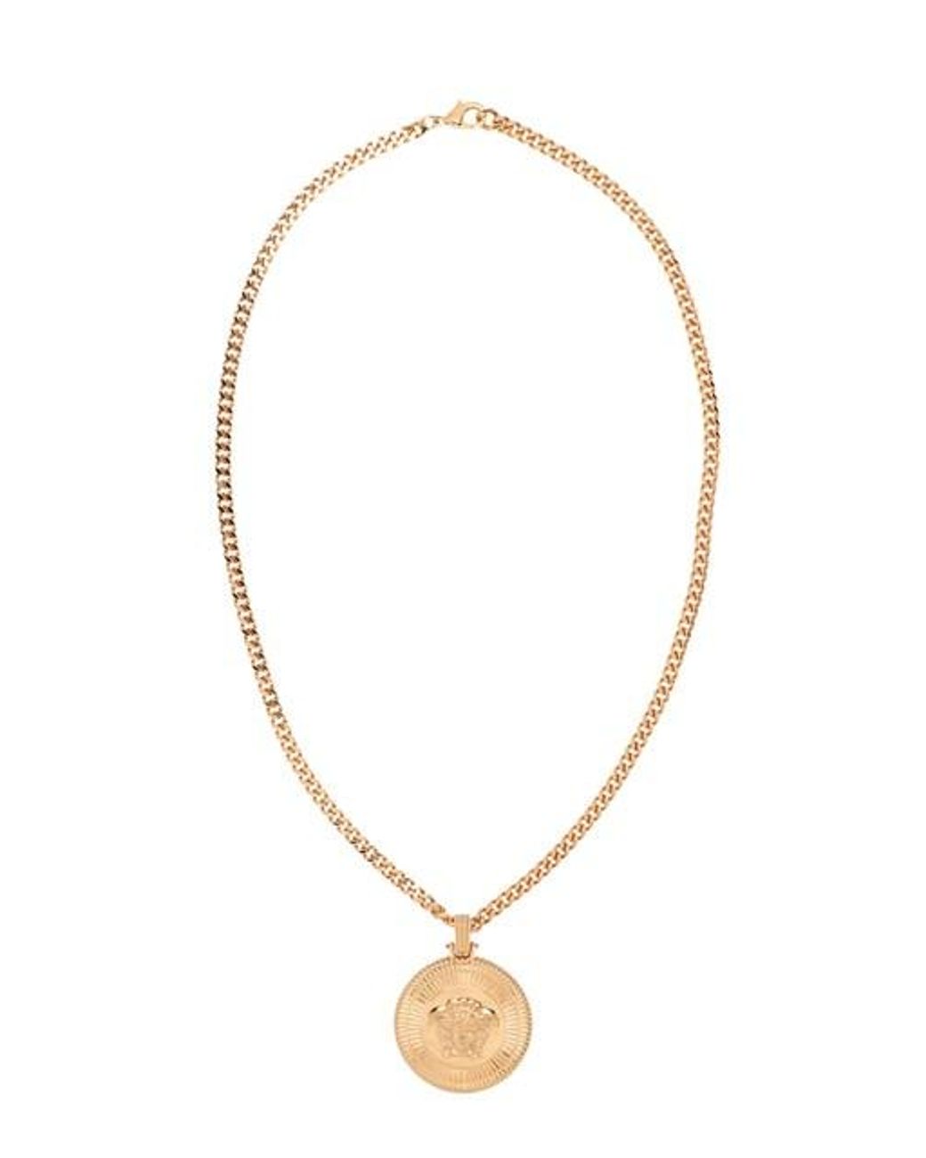 Versace 'medusa Biggie' Necklace for Men | Lyst
