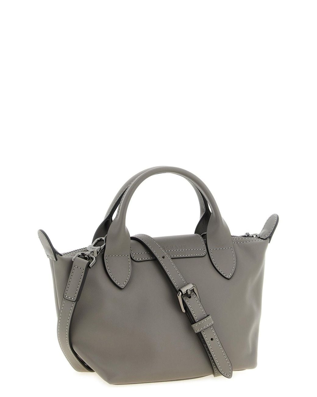 Longchamp Gray Xs Le Pliage Xtra Top-Handle Bag