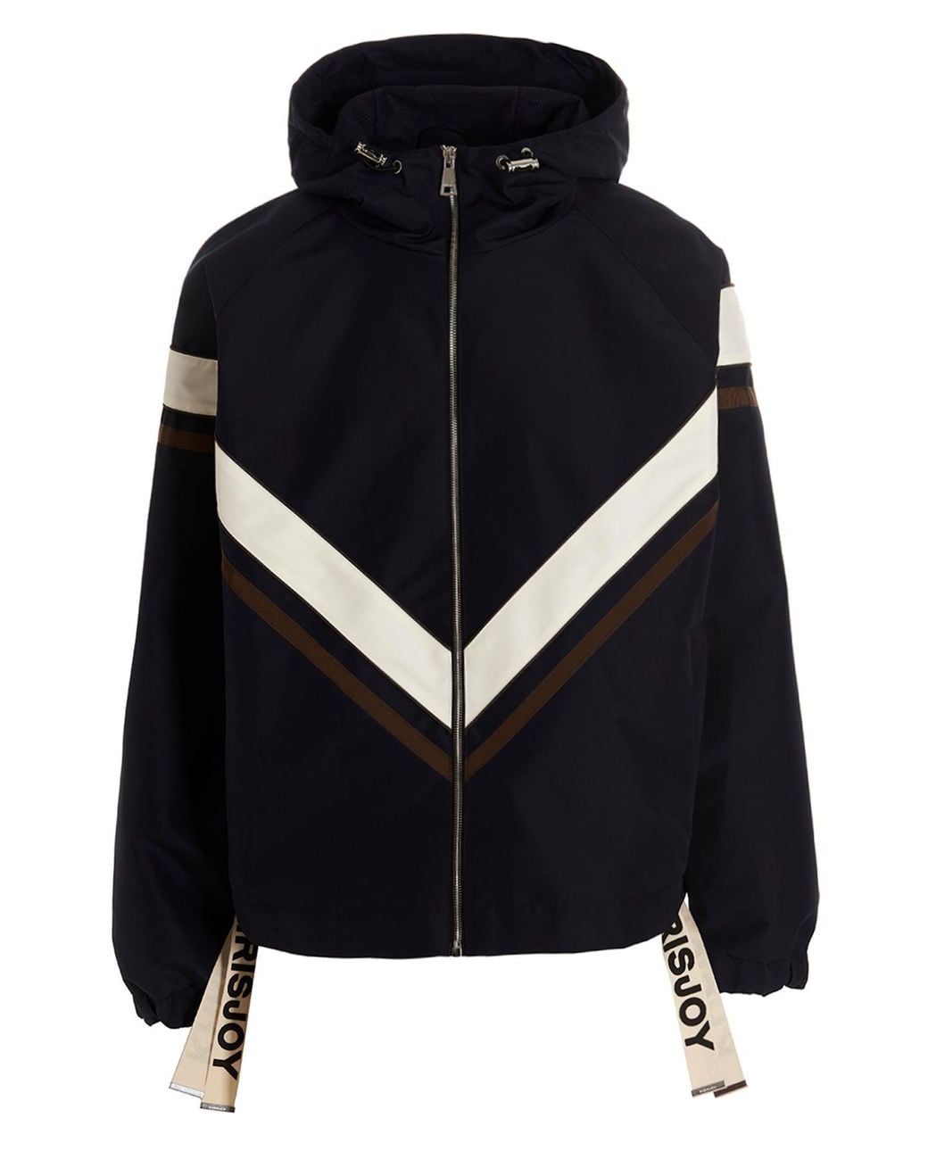 Khrisjoy Black Windbreaker 'Windbreaker Hood' for men