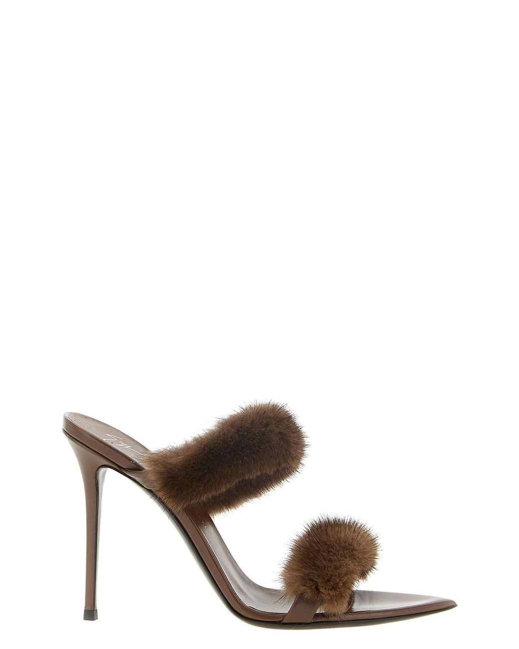 Giuseppe Zanotti Brown 'intriigo' Mules