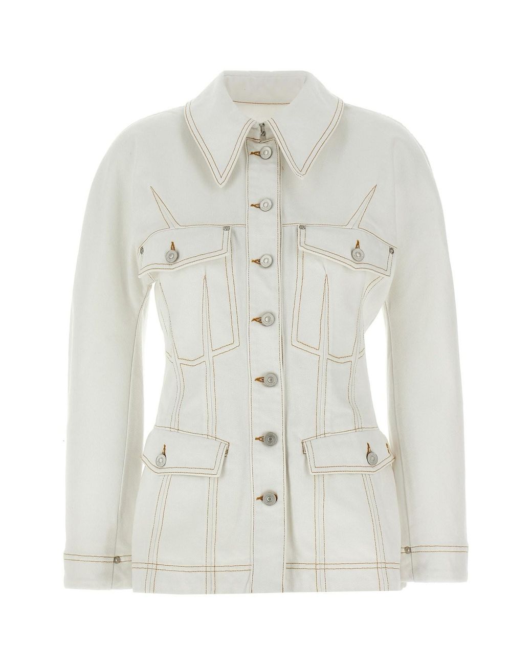 Givenchy White Denim Jacket