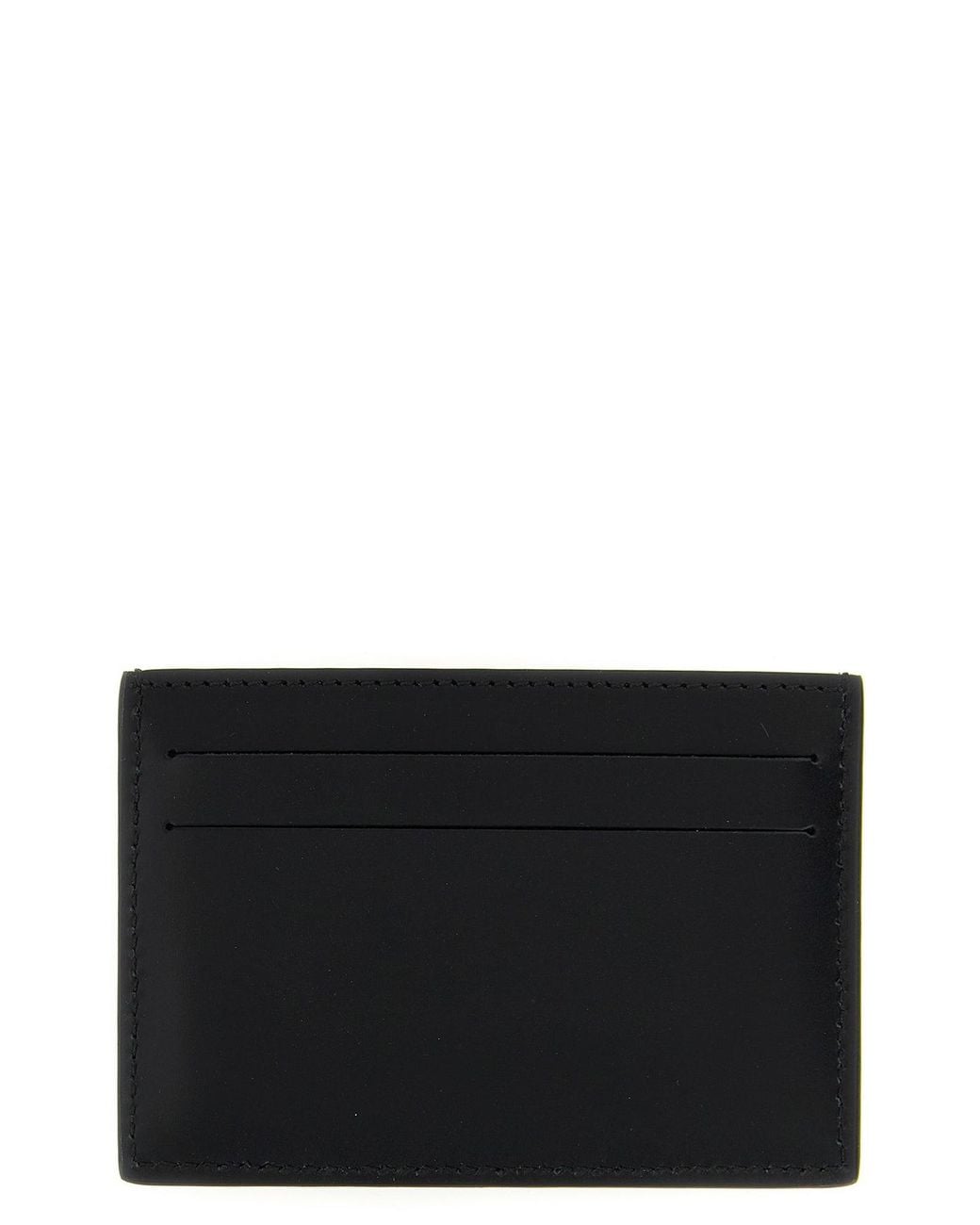 Fendi Black 'Slim Squared Ff' Cardholder for men