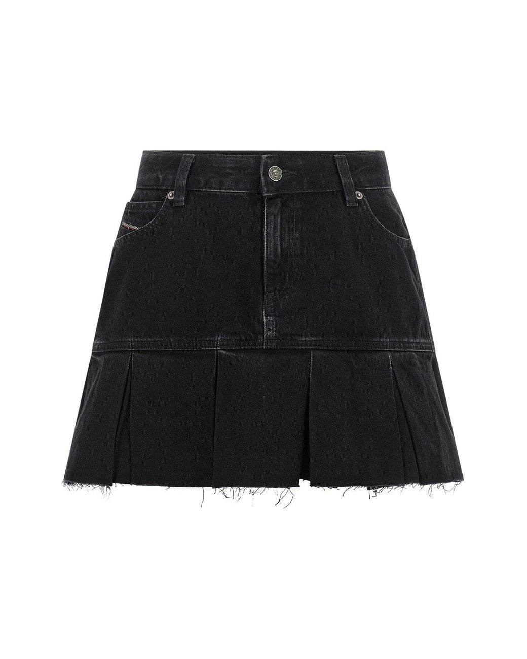 DIESEL Black 'De-Reen' Skirt