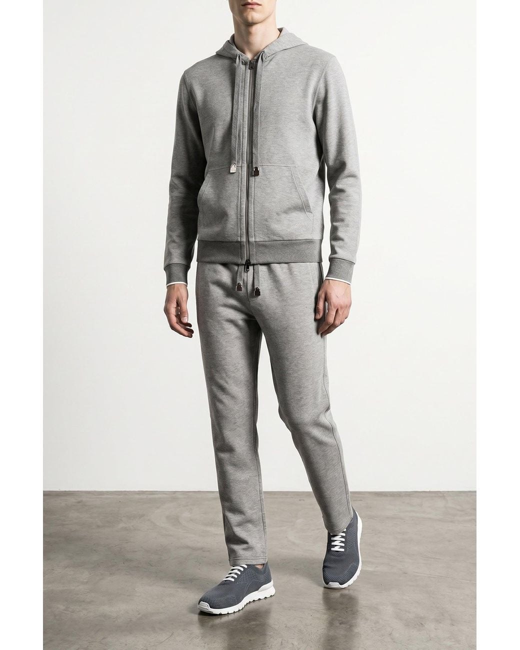 Sneaker 'Fits' di Kiton in Blue da Uomo