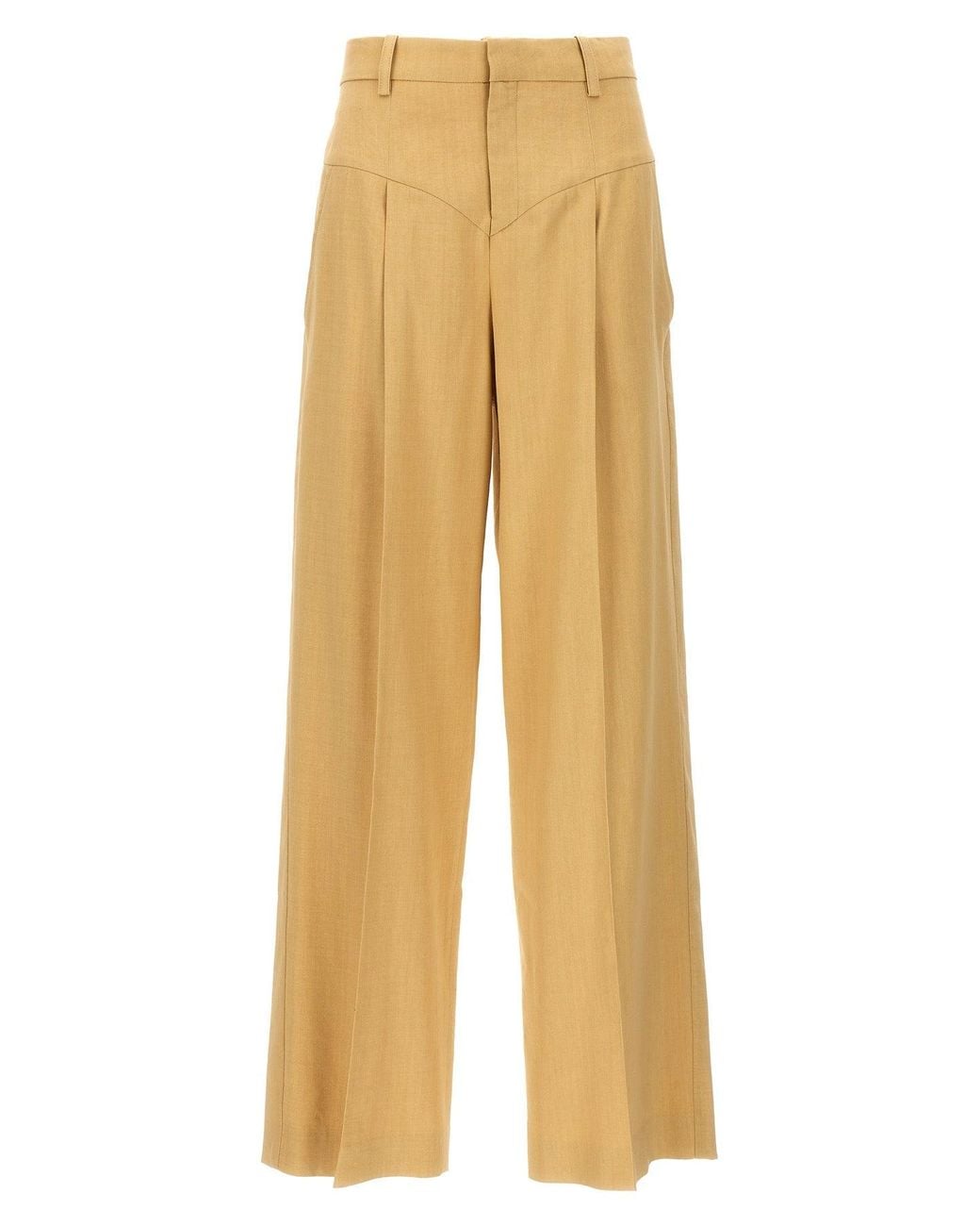 Isabel Marant Natural Trousers 'Staya'