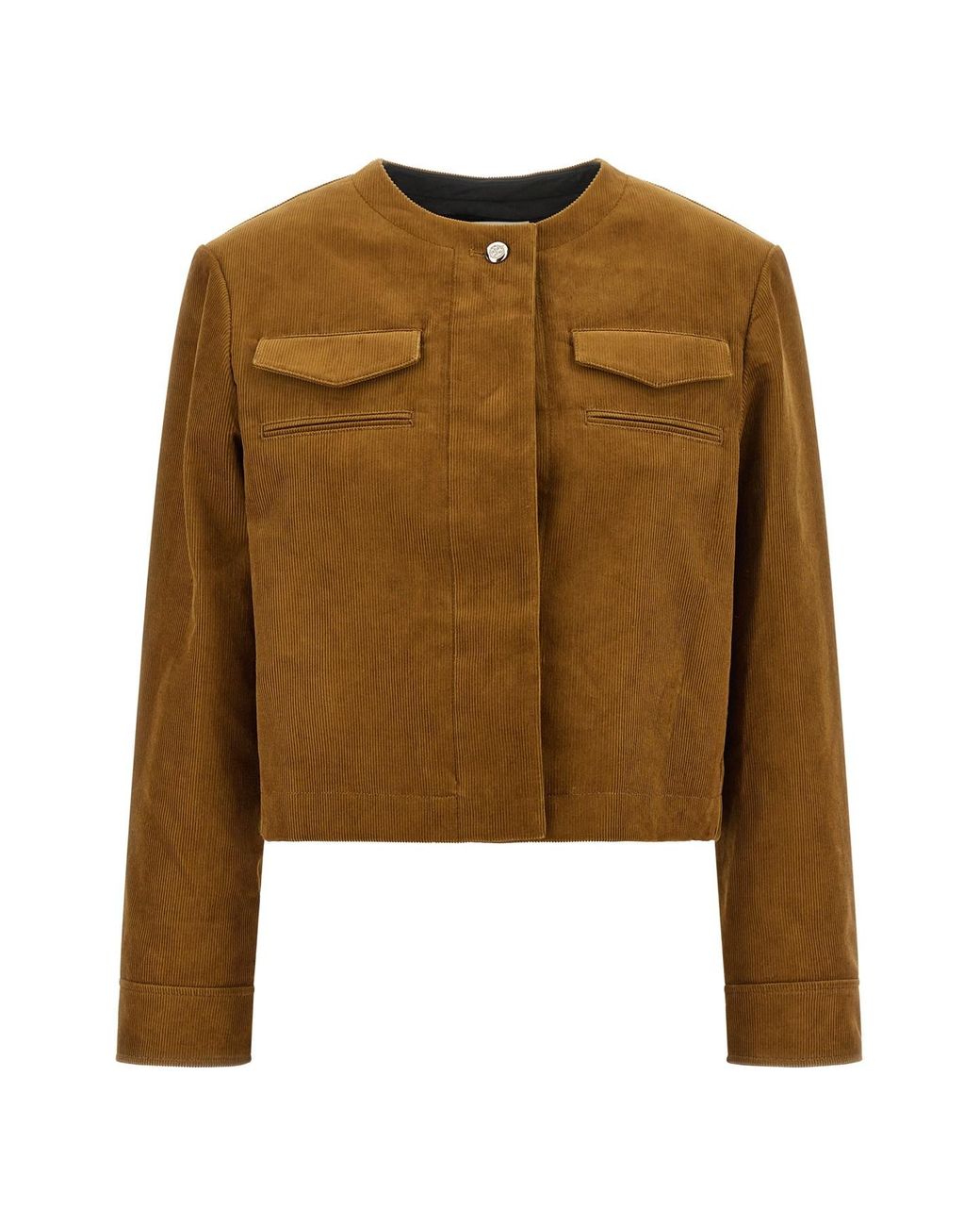Tory Burch Brown Corduroy Blazer