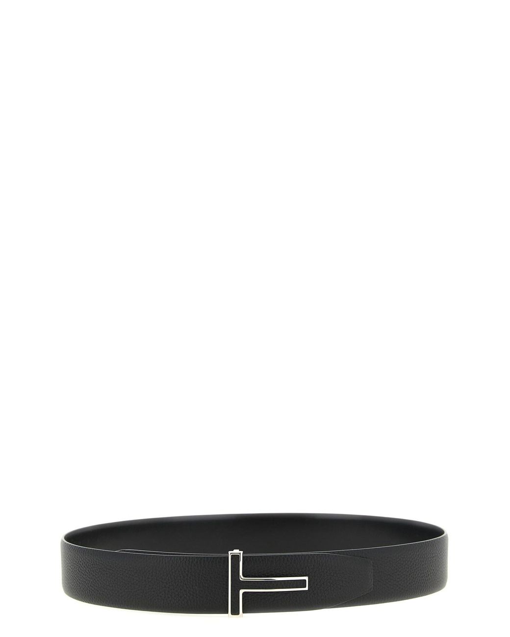 Tom Ford Black 'icon' Reversible Belt for men