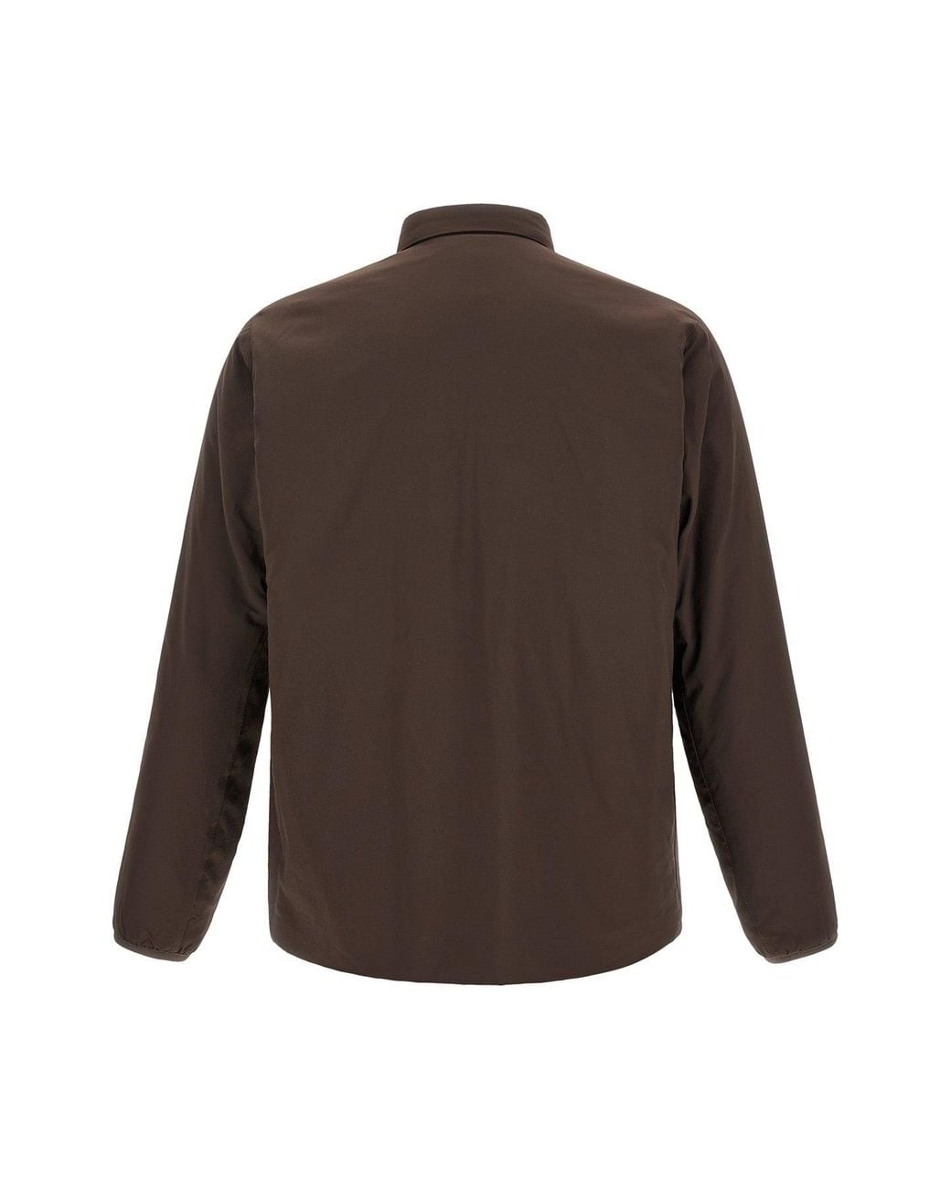 Snow Peak Brown 'Flexible Insulated' Overshirt for men