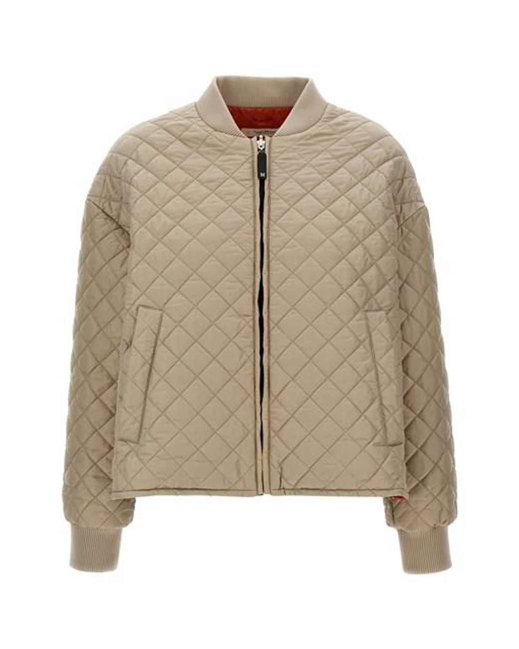 ブルゾン Max Mara 'Licia' reversible jacket Reversible water-repellent canvas padded bomber jacket