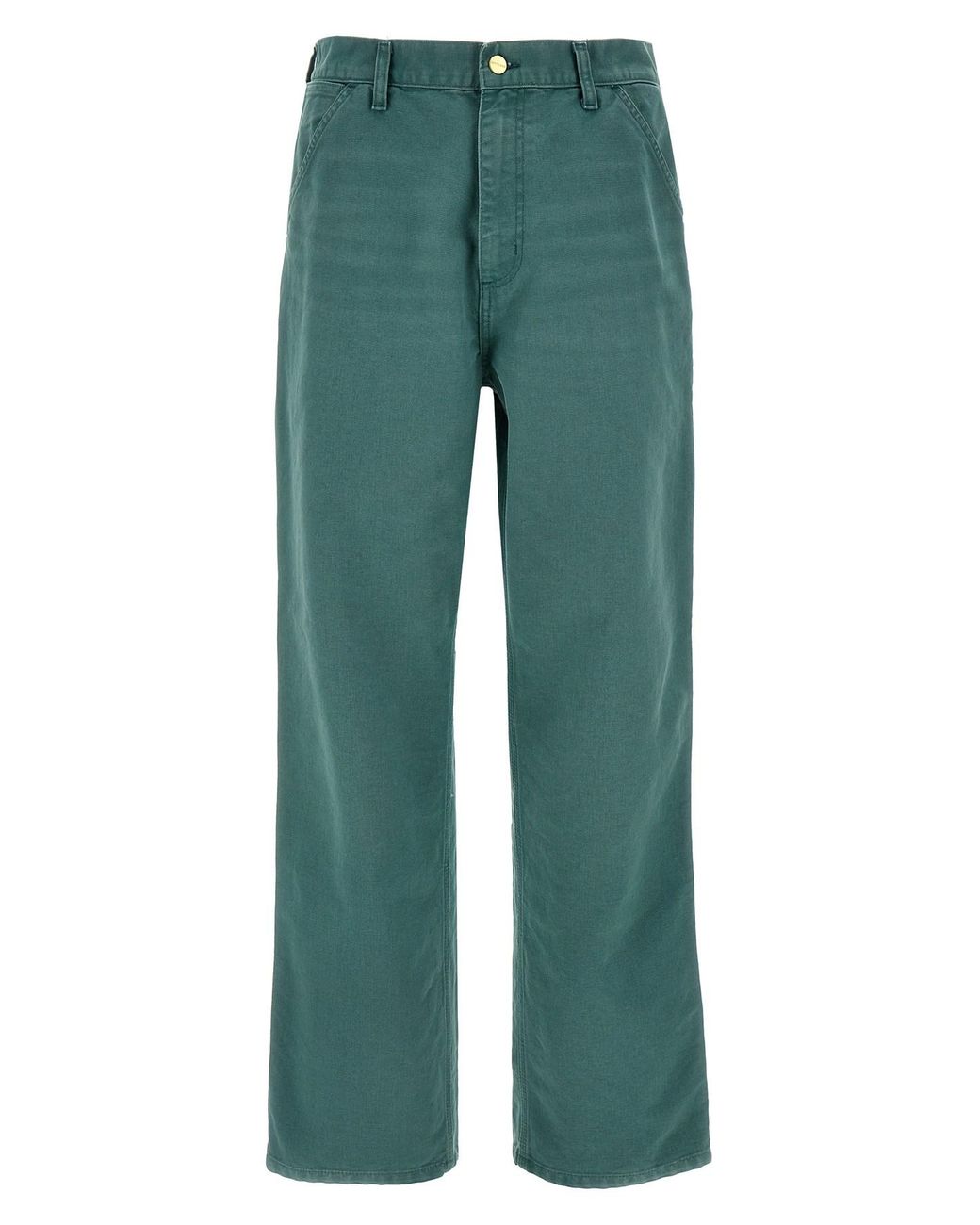 Carhartt Green 'single Knee' Pants for men