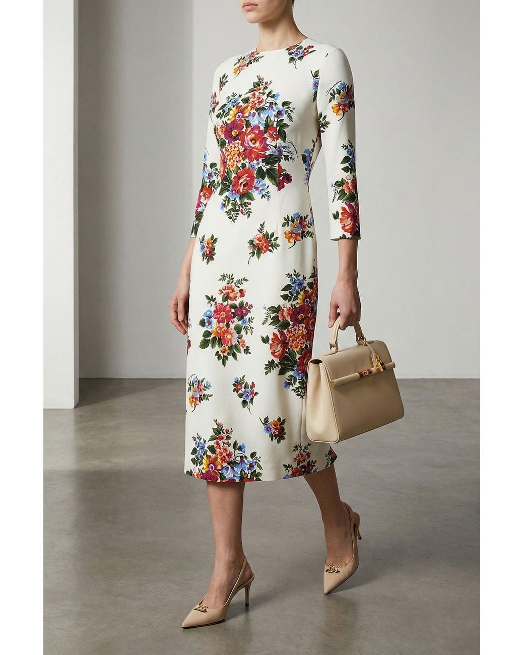 Dolce & Gabbana Natural 'Marlene' Handbag