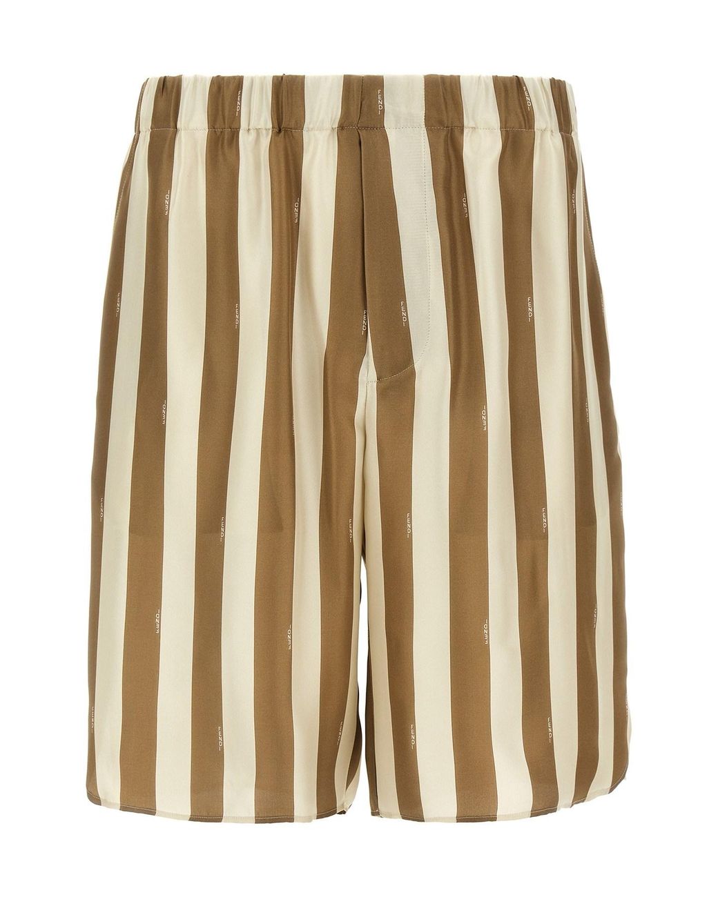 Fendi Natural Bermuda Pequin for men