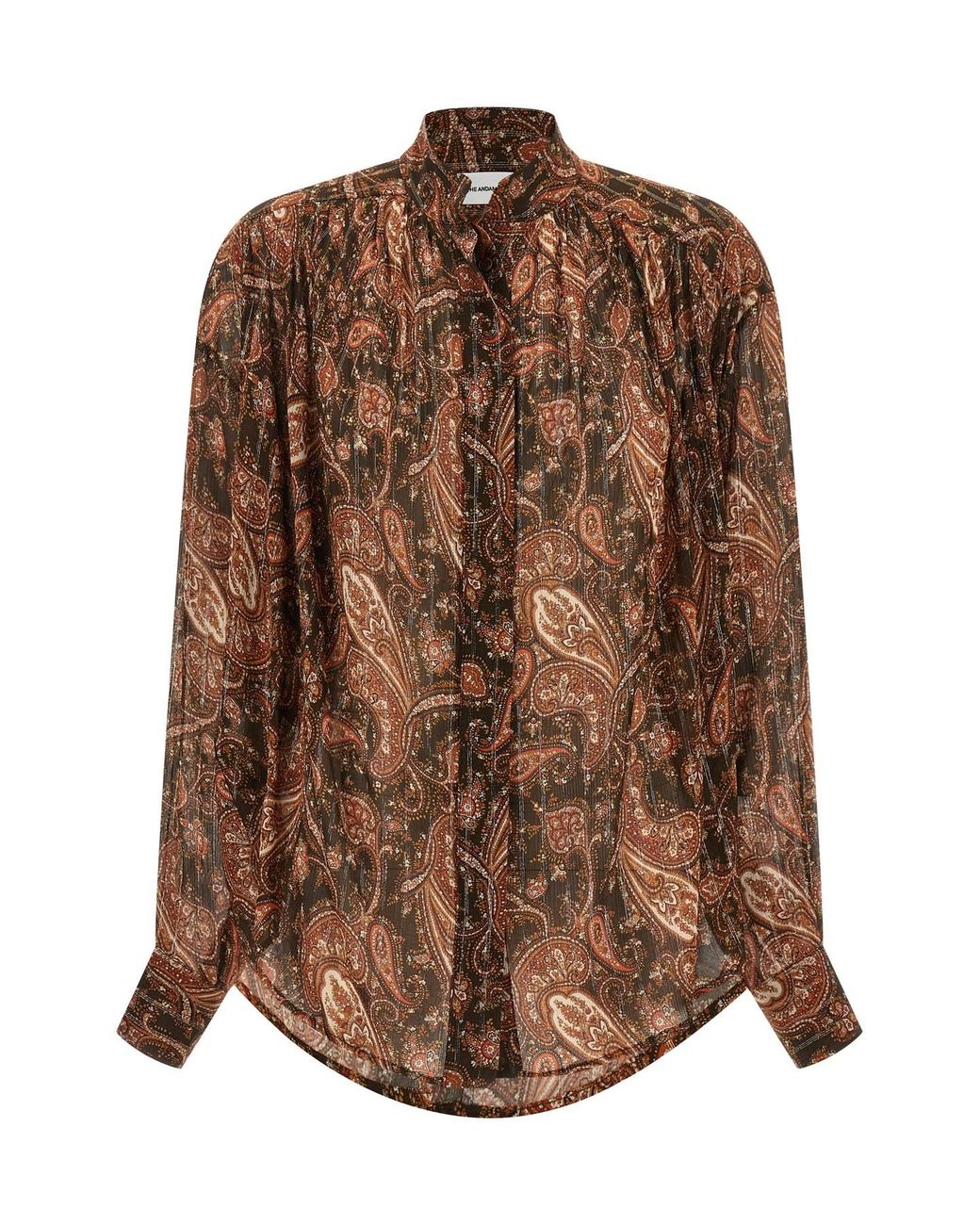 ANDAMANE Brown 'rania' Shirt