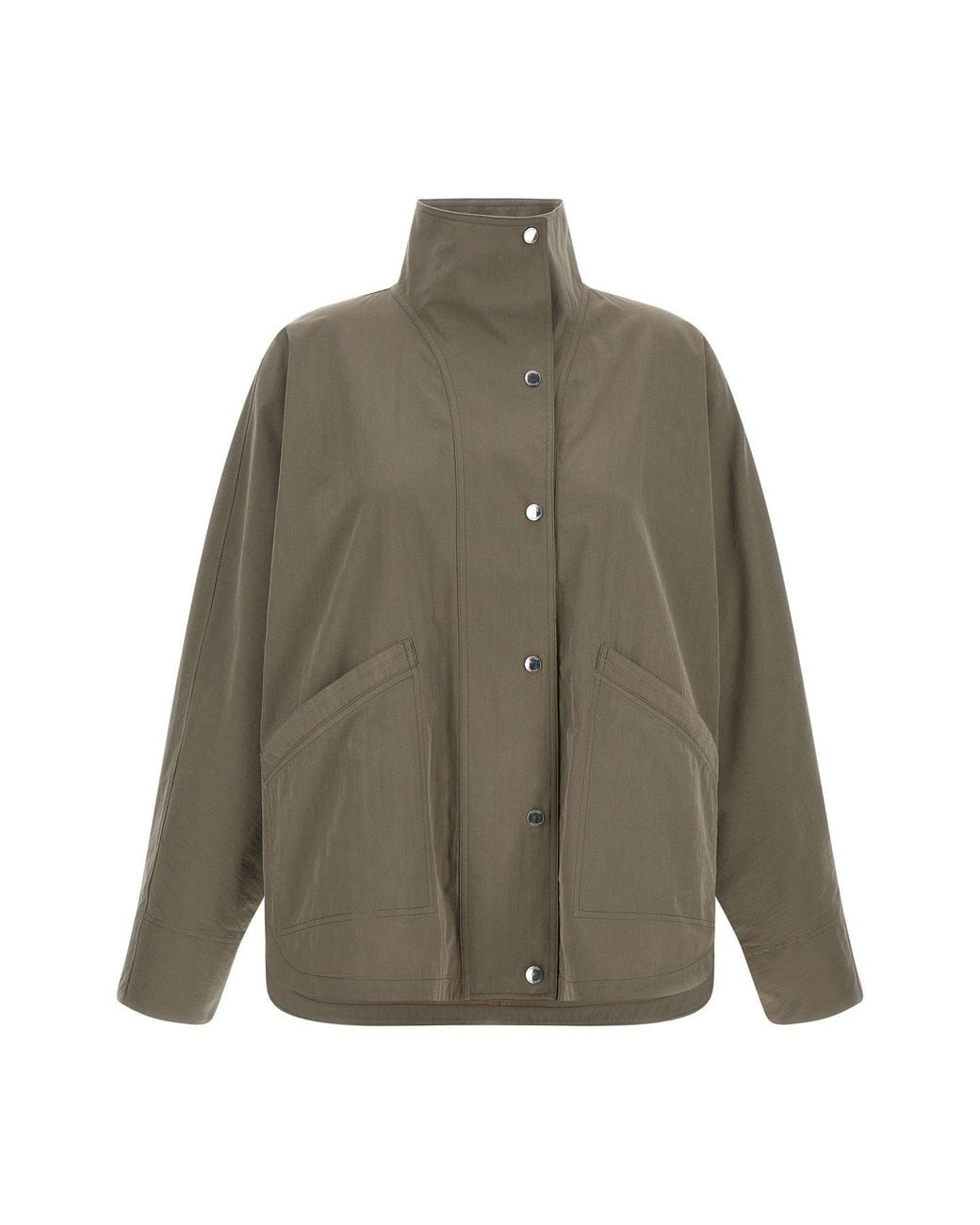 Totême Green 'Summer Parachute' Jacket