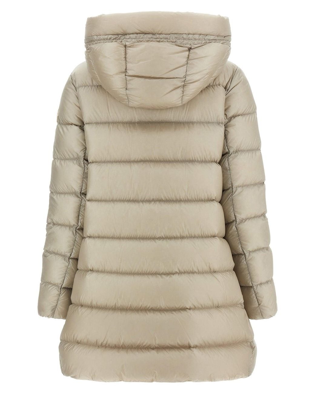 Moncler Natural Suyen Parka With Boudin Quilting