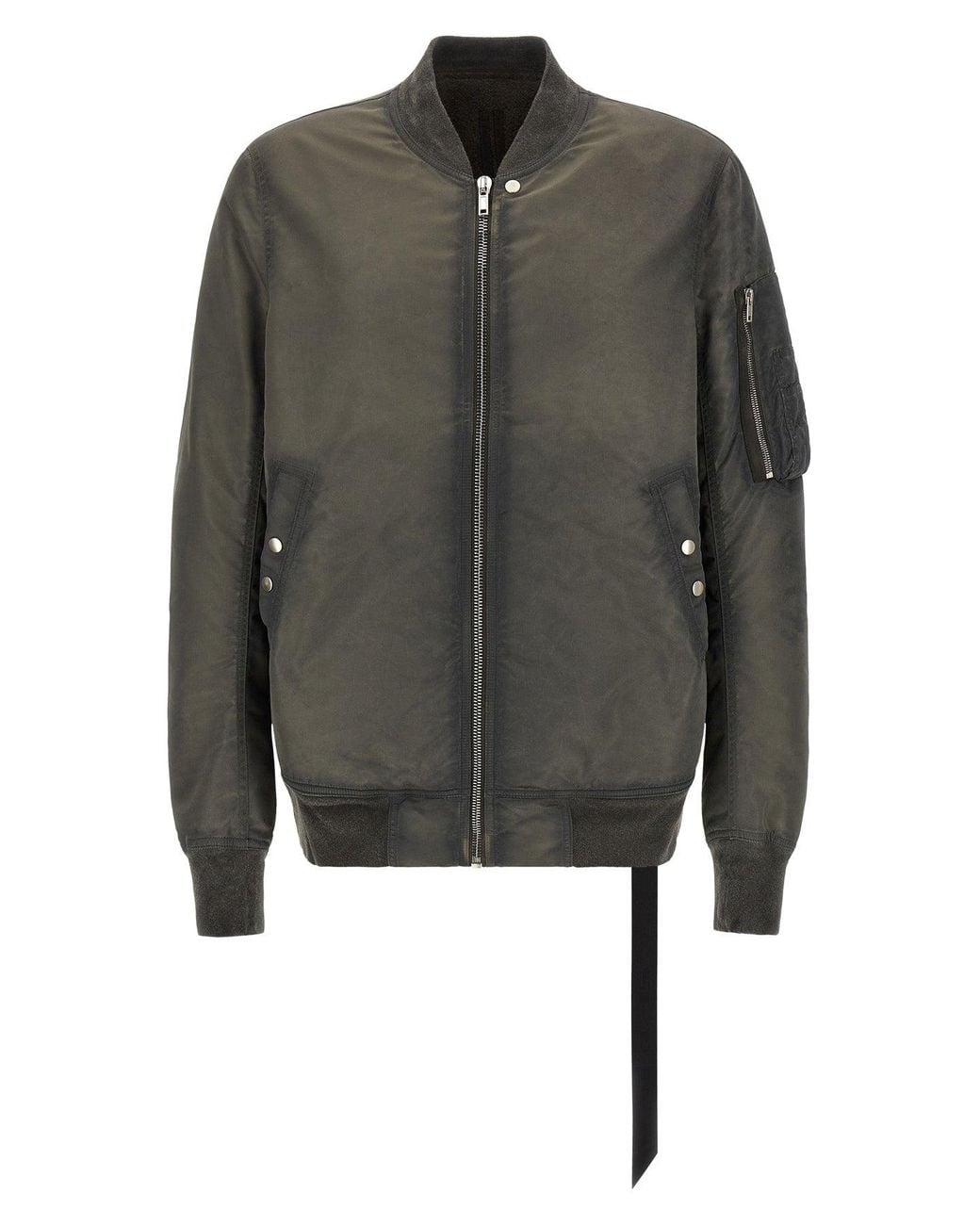 Rick Owens Gray Bomber 'Classic Flight' for men