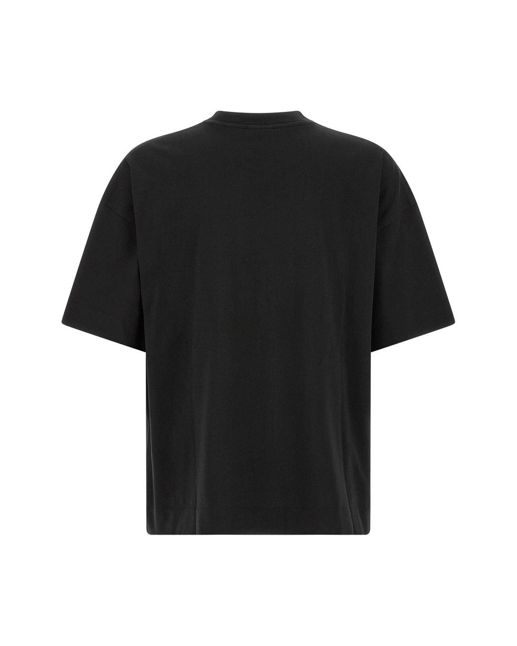Dries Van Noten Black T-Shirt 'Heno' for men