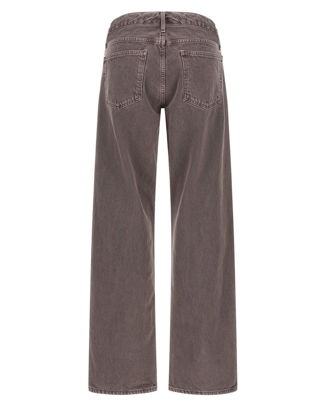 Agolde Gray Jeans 'Low Rise Loose'