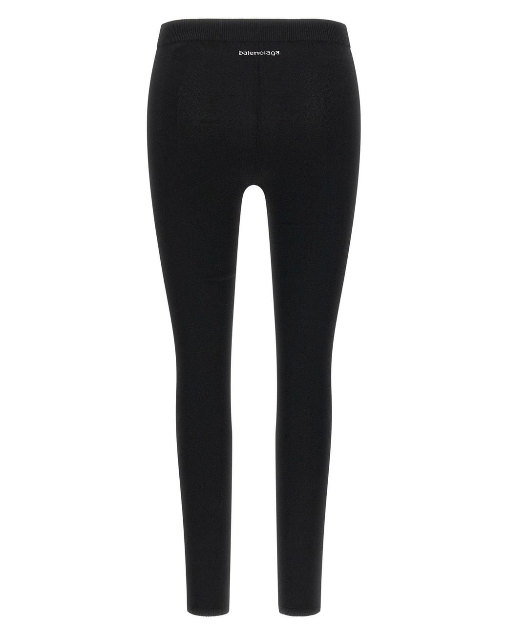 Balenciaga Black Techwear Leggings