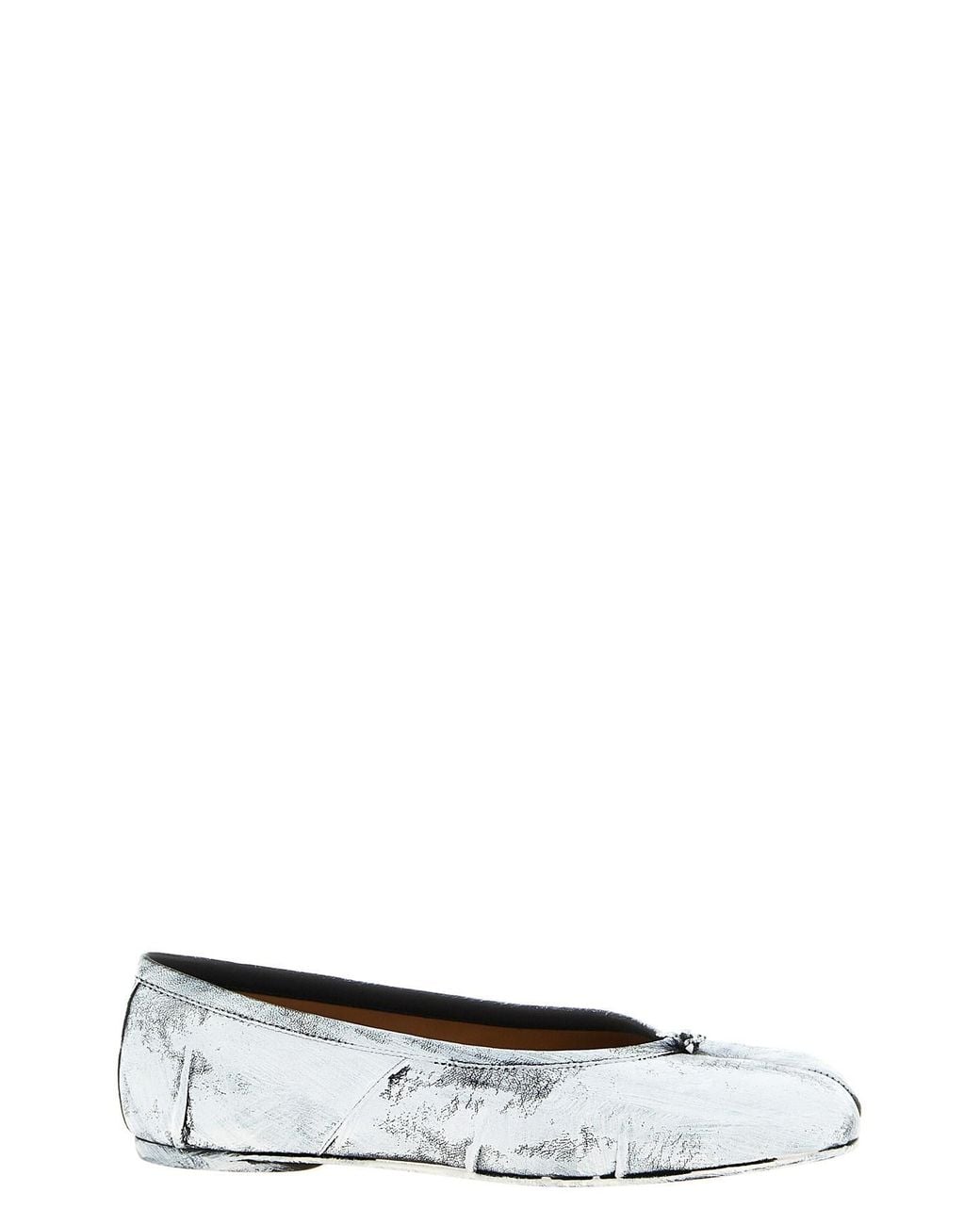 Maison Margiela Black 'tabi New' Ballet Flats