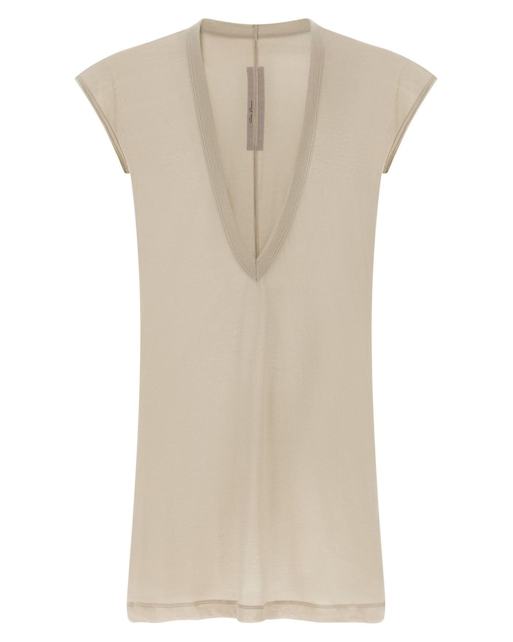 Rick Owens Natural 'Dylan T' T-Shirt for men